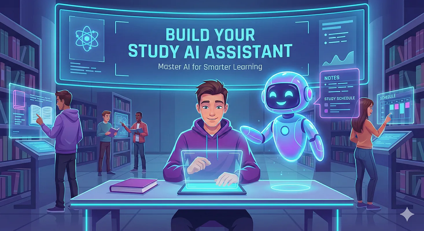 بناء مساعد شخصي بالذكاء الاصطناعي للطلاب: دورة عملية للمبتدئين